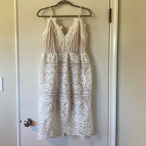 White Lace Dress